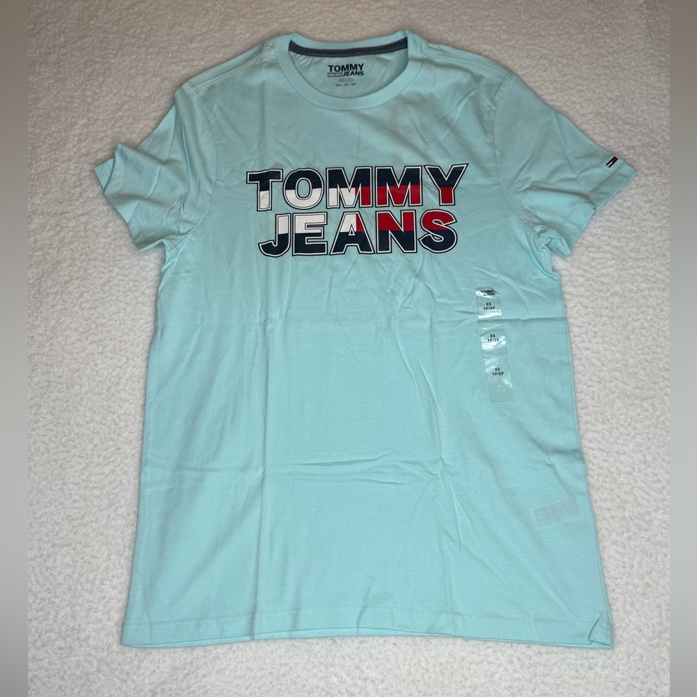 NWT Men's‎ Tommy Hilfiger Pullover Short Sleeve Tee XS Casual Lightweight Basic